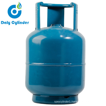 Zimbabwe 4.5kg Empty Refillable LPG Gas Cylinder with Burner